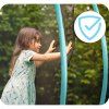 Trampolína 435cm zelená