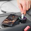 Bluetooth FM transmiter do auta s USB a handsfree Peiying URZ0478