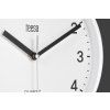 Biele nástenné hodiny Teesa 20 cm L-TSA0038