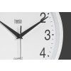 Biele nástenné hodiny Teesa 25 cm L-TSA0037