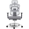 Kancelárska stolička Nicea sivá