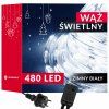 LED svetelný had 20 m 480 diód studená biela S-CL1205