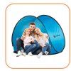 Plážový pop-up stan s UV 50 ochranou 150 × 120 cm S-PT002