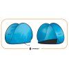 Plážový pop-up stan s UV 50 ochranou 150 × 120 cm S-PT002