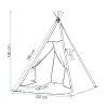 Teepee stan pre deti S-TIP06