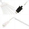 Vianočné LED cencúle 480 LED teplá biela 4 m S-CL1212