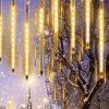 Vianočné LED cencúle 480 LED teplá biela 4 m S-CL1212