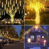 Vianočné LED cencúle 480 LED teplá biela 4 m S-CL1212