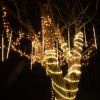 Vianočné LED cencúle 480 LED teplá biela 4 m S-CL1212