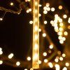 Vianočné LED cencúle 480 LED teplá biela 4 m S-CL1212