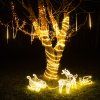 Vianočné LED cencúle 480 LED teplá biela 4 m S-CL1212