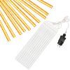 Vianočné LED cencúle 480 LED teplá biela 4 m S-CL1212
