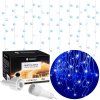 Vianočné LED cencúle 300 LED, modrá + studená biela, 12 m, IP44 S-CL0318