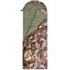 Turistický spací vak s kapucňou 210 × 73 cm camo S-CS0041