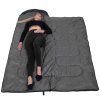 Turistický spací vak s kapucňou 210 × 73 cm S-CS0043