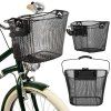 Predný košík na bicykel na riadidlá S-BA0031