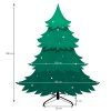 Umelý vianočný stromček zelená jedľa 220 cm S-CT0056