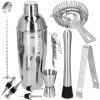 Barmanská sada so shakerom 750 ml, 12 ks S-KI0012