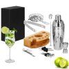 Barmanská sada so shakerom 750 ml, 12 ks S-KI0012