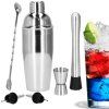 Barmanský set so šejkrom 550 ml, 6 ks S-KI0013