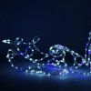 Svietiaci sob so saňami LED 288 S-CL1225