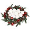 Nerozbitné vianočné gule na stromček 30 ks biele 4/5/6 cm S-CA0178