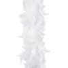 Girlanda z peria 4 m biela S-CA0069