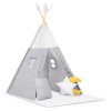 Teepee stan NK-406 Nukido - svetlosivý