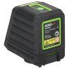 Zelený samonivelačný krížový laser DEDRA MC0903 30 m DED-MC0903