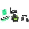 DEDRA 3D krížový laser zelený, samonivelačný, 30 m DED-MC0904