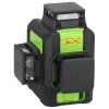 DEDRA 3D krížový laser zelený, samonivelačný, 30 m DED-MC0904