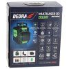 DEDRA zelený samonivelačný krížový laser 2D DED-MC0906
