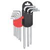 Sada dlhých TORX kľúčov 9 ks, T10–T50, CrV DED-06F221