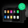 2 DIN autorádio Krüger&Matz KM2010 s Apple CarPlay a Android Auto L-KM2010