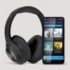 Bezdrôtové Bluetooth slúchadlá na uši Krüger&Matz F2 čierne L-KM0672-B