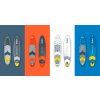 Nafukovací touring paddleboard 350 cm set L-RBA-4500