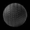 Slam ball 10 kg, 23 cm L-RBA-3108-10