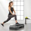 Step na aerobic s nastaviteľnou výškou 108 cm S-FA0107