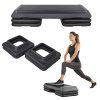 Step na aerobic s nastaviteľnou výškou 108 cm S-FA0107