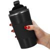 Nerezový termohrnček 500 ml čierny S-KI0129