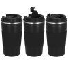 Nerezový termohrnček 500 ml čierny S-KI0129