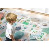 Pneová podložka pre deti 105x105cm + figúrky