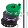Gumy na cvičenie NS-960 Neo-Sport 3ks