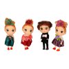 Domček pre bábiky 3 dievčatá + 1 chlapec sada 4ks. 12 cm