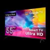 Smart TV Kruger&Matz 55" UHD Google TV DVB-T2/T/C H.265 HEVC
