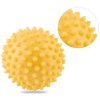 Masážna loptička 9,5cm NS-957 žltá