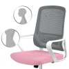 Kancelárska stolička Wizo bielo-ružová