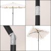 GARDEN UMBRELLA 200 × 130 cm S-GU0039