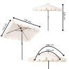 GARDEN UMBRELLA 200 × 130 cm S-GU0039