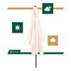 GARDEN UMBRELLA 200 × 130 cm S-GU0039